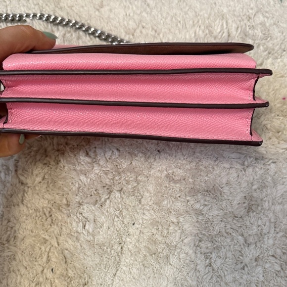 NWOT Coach Pink Klare Crossbody Bag with Chain Strap - Picture 12 of 13